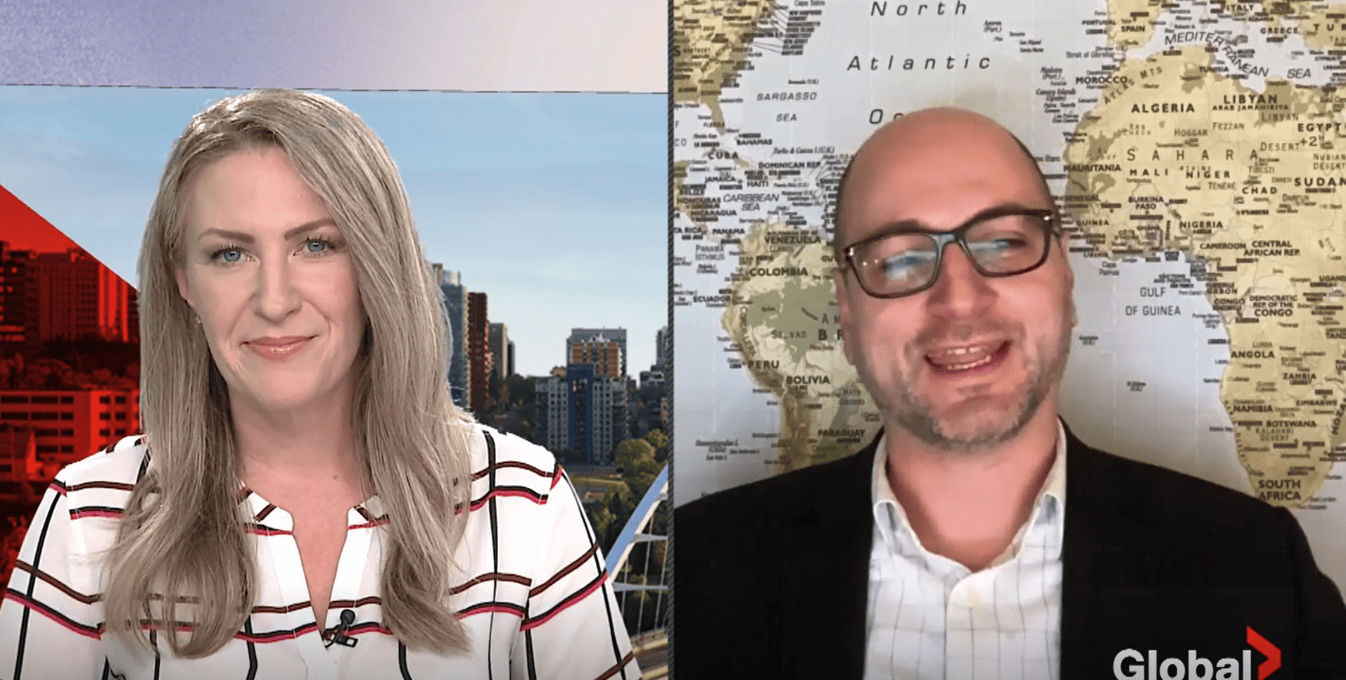 CASA Research Chair on Global Morning News