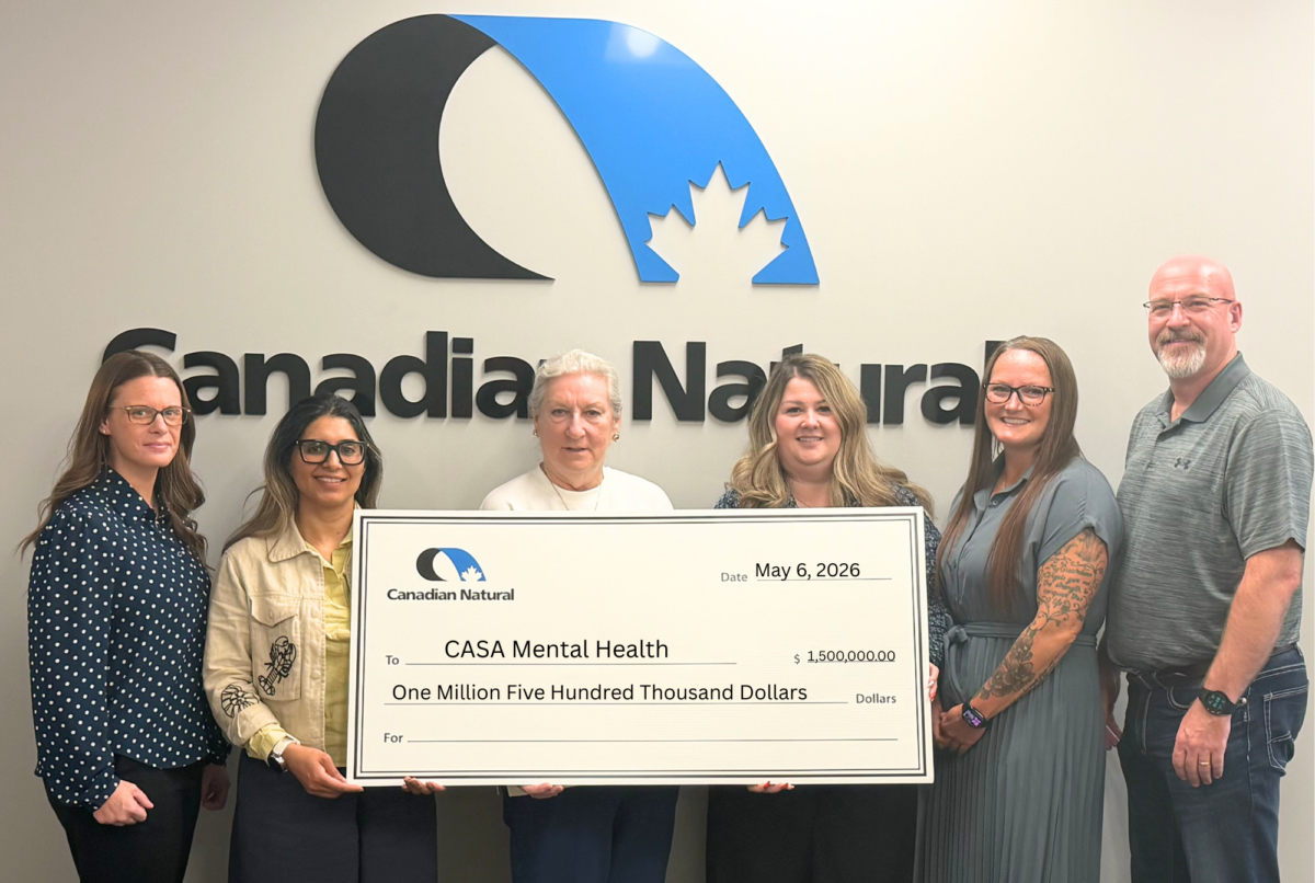 $1.5 million Canadian Natural gift to help bring mental health care closer to home in northern Alberta